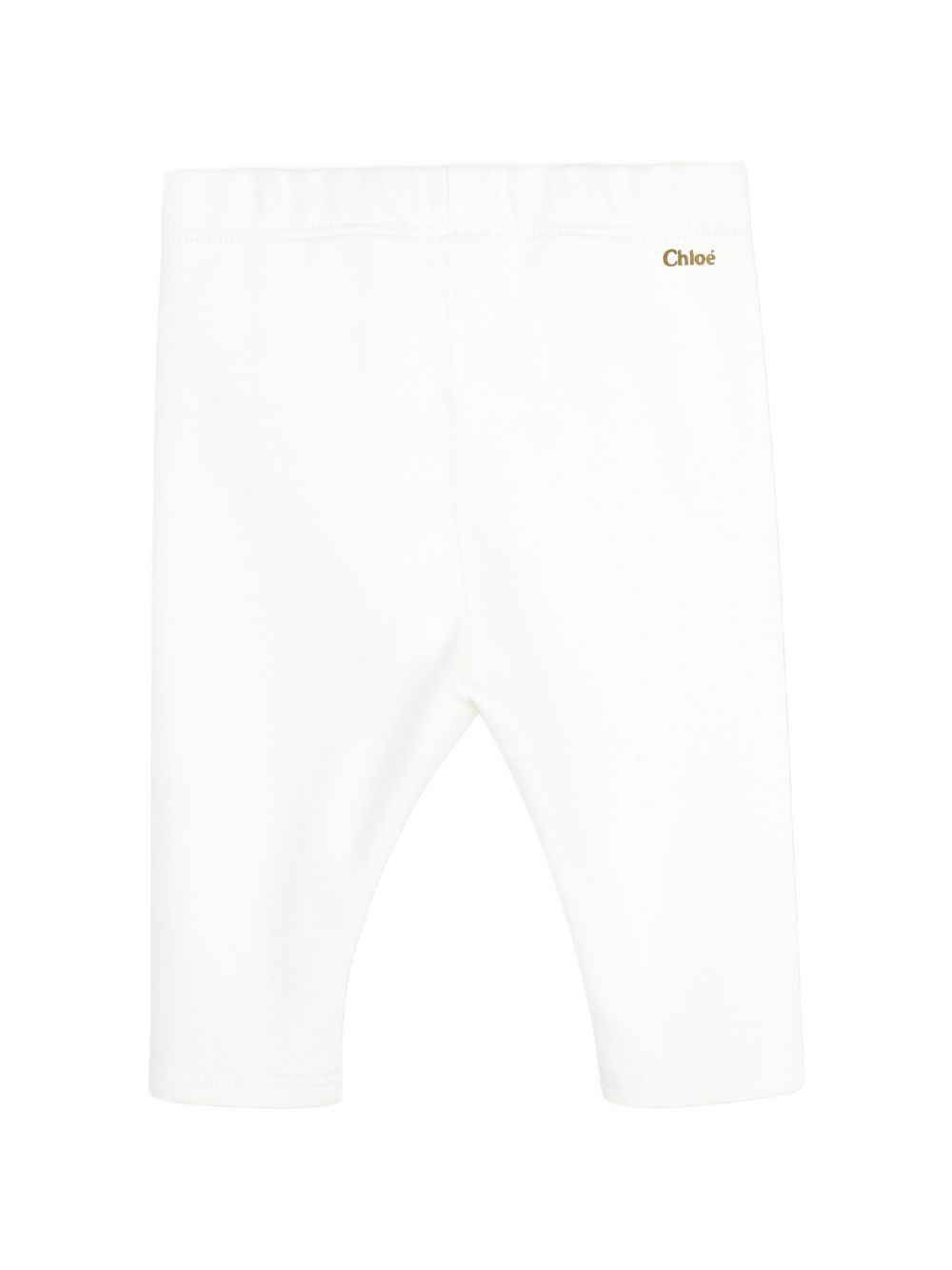 Set Abito e Pantaloni per neonata Chloé Kids bianco con stampa a fiori C21375 117 CHLOE' KIDS 