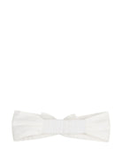 Set abito e fascia per neonata Chloé Kids bianco con decorazione con punto inglese C21377 117 CHLOE' KIDS 