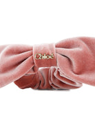 Elastico per capelli per bambina Chloé Kids rosa con placca con logo C21391 48W CHLOE' KIDS 