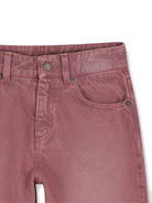 Jeans per bambina Chloé Kids rosa con design a cinque tasche C21393 Z34 CHLOE' KIDS 