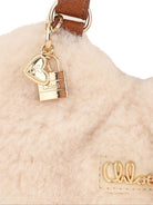 Borsa a spalla per bambina Chloé Kids beige a forma di cuore C21397 P02 CHLOE' KIDS 