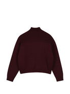 Maglione per bambina Chloé Kids rosso con tasche frontali C21399 94E CHLOE' KIDS 