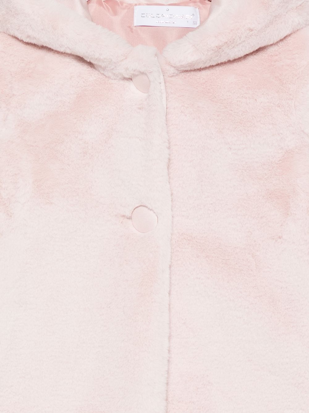 Cappotto per neonata Colorichiari rosa in pelliccia sintetica FN158852 3379 82 COLORICHIARI 