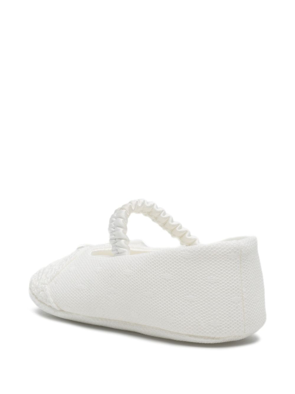Ballerine per neonata Colorichiari bianche con inserto a pizzo FN958816 5023 15 COLORICHIARI 