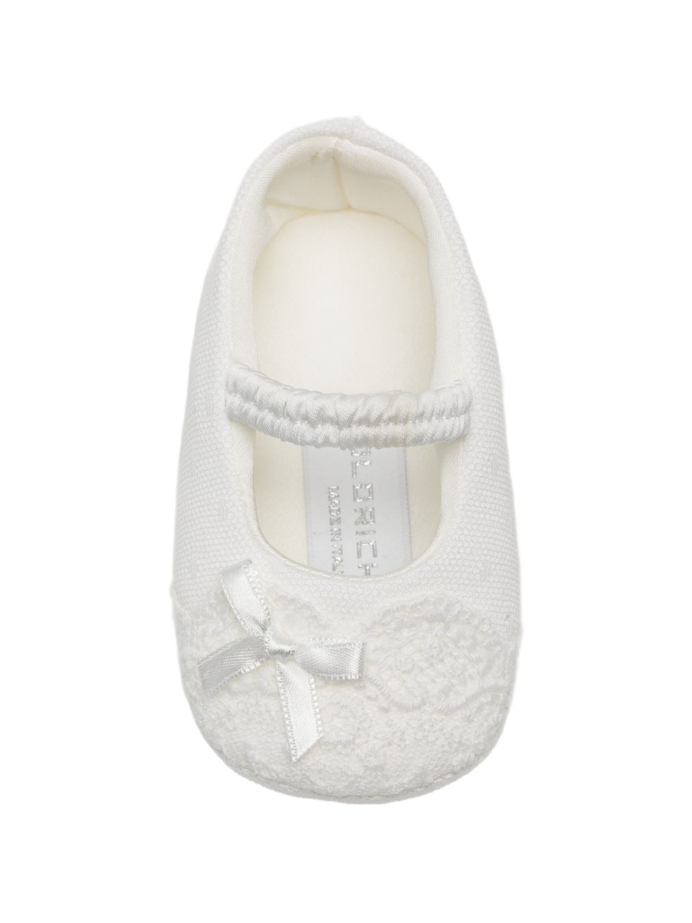 Ballerine per neonata Colorichiari bianche con inserto a pizzo FN958816 5023 15 COLORICHIARI 