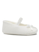 Ballerine per neonata Colorichiari bianche con inserto a pizzo FN958816 5023 15 COLORICHIARI 