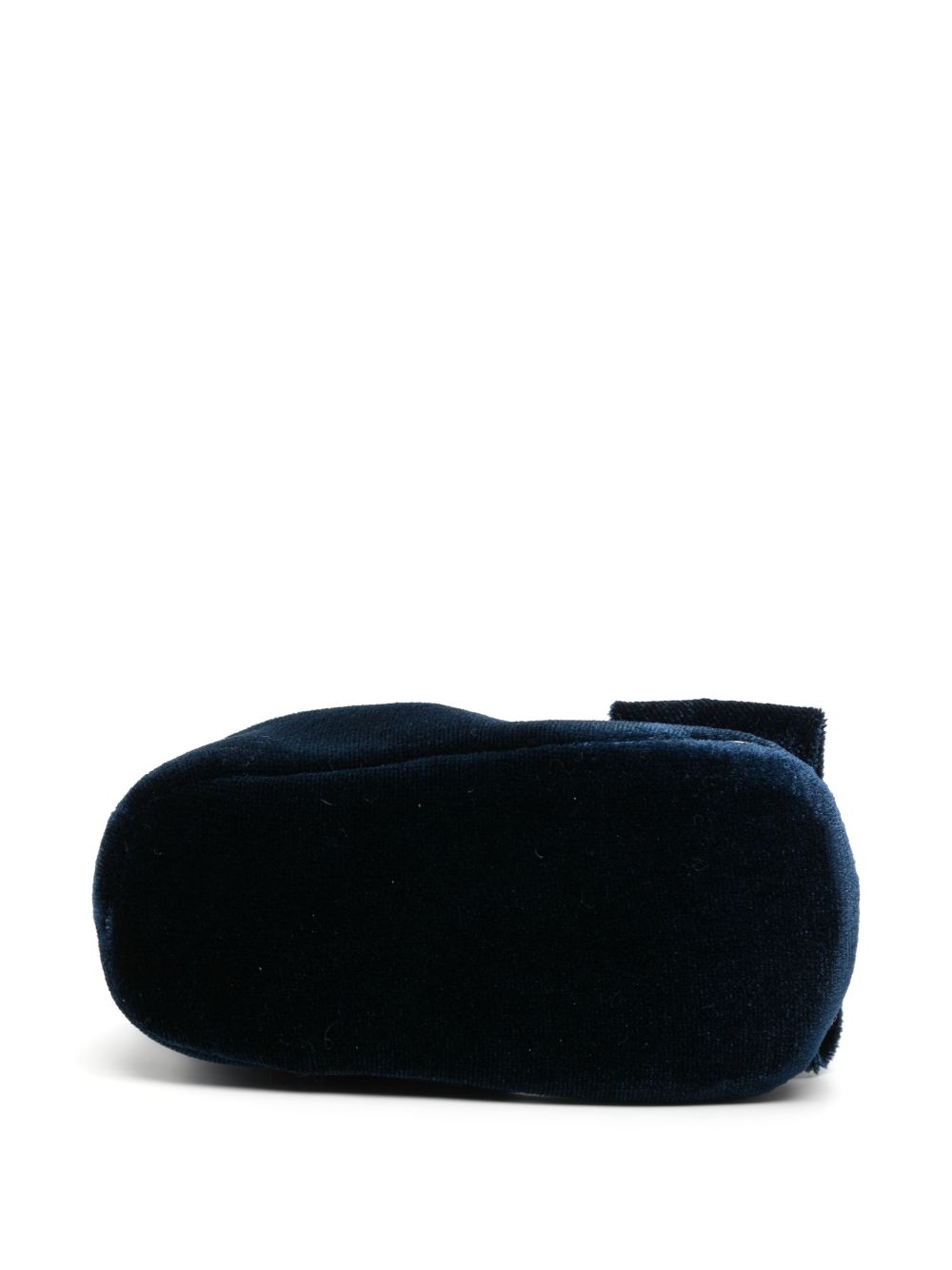 Ballerine per neonata Colorichiari blu in velluto con fiocco FN958843 5045 60 COLORICHIARI 