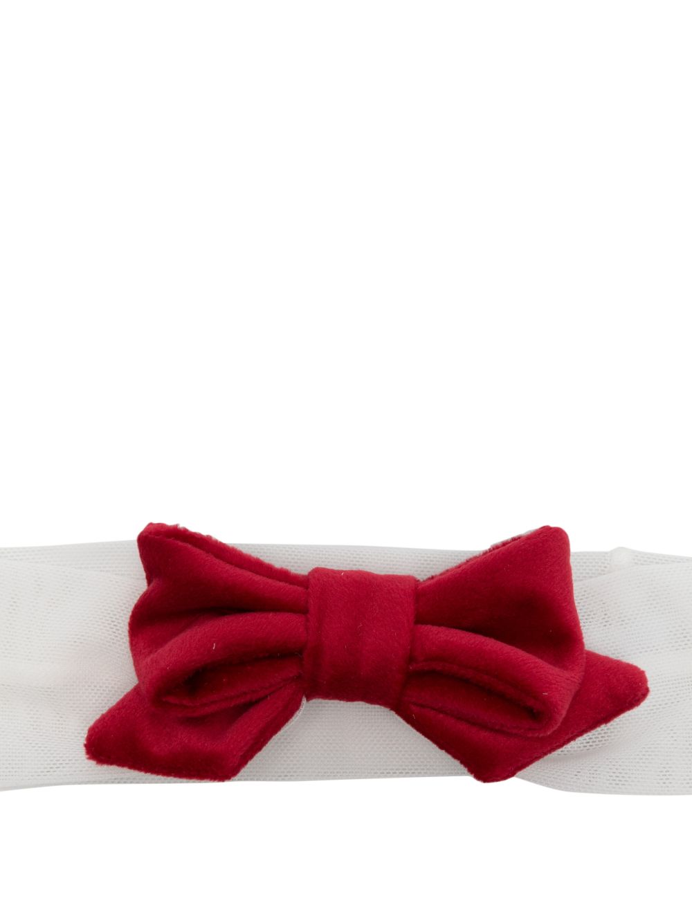 Fascia per neonata Colorichiari bianca con fiocco FN978858 4999 70 COLORICHIARI 