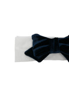 Fascia per neonata Colorichiari bianca con fiocco in velluto FN978858 5045 60 COLORICHIARI 