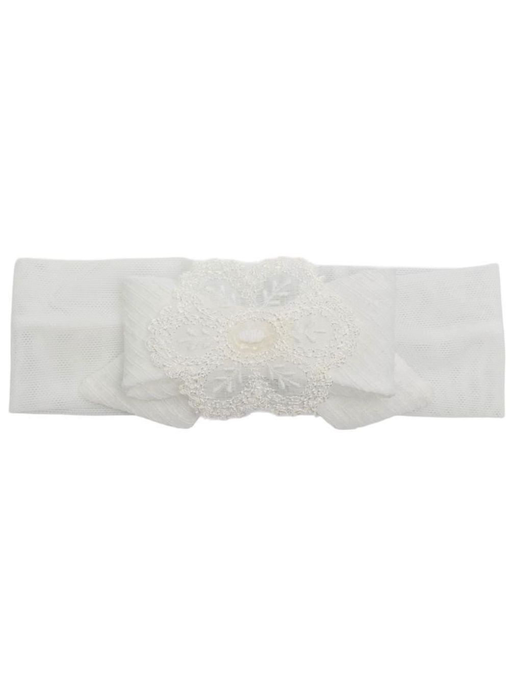 Fascia per neonata Colorichiari bianca con trama in rete FN978859 5036 15 COLORICHIARI 
