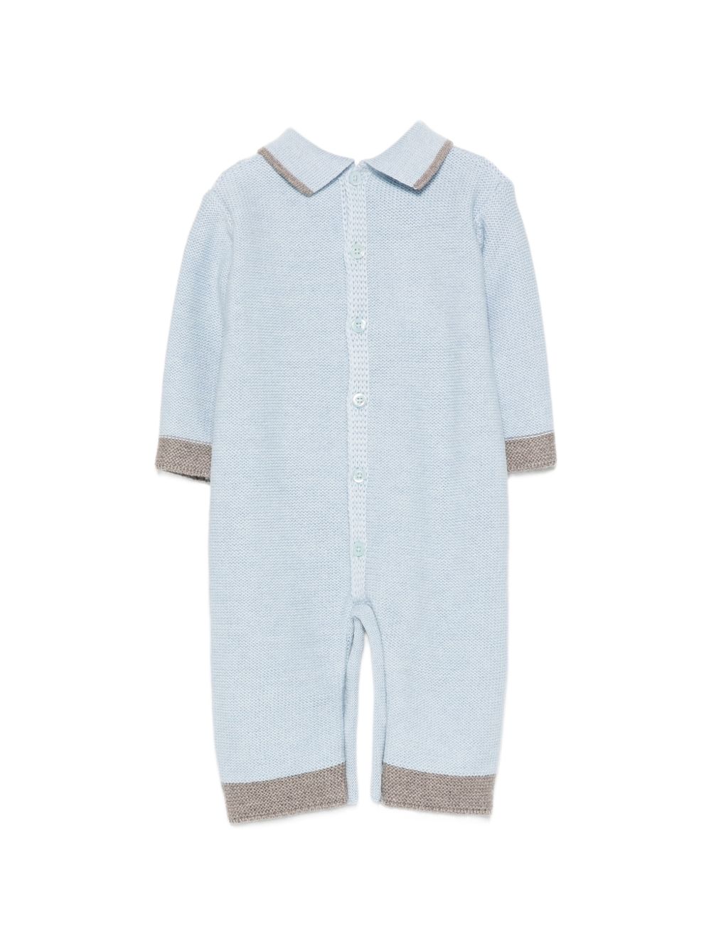 Tutina per neonato Colorichiari azzurra con trama intrecciata MF168639 2088 5197 COLORICHIARI 