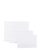 Set tre copertine per neonati Colorichiari bianche con orlo elasticizzato MF728643 2300 5197 COLORICHIARI 