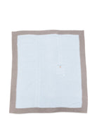 Coperta per neonato Colorichiari azzurra in maglia MF778638 2088 5197 COLORICHIARI 