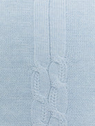 Coperta per neonato Colorichiari azzurra in maglia MF778638 2088 5197 COLORICHIARI 