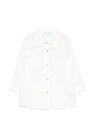 Completo giacca camicia pantaloni e papillon per neonato Colorichiari beige con motivo gessato MN508694 4988 20 COLORICHIARI 