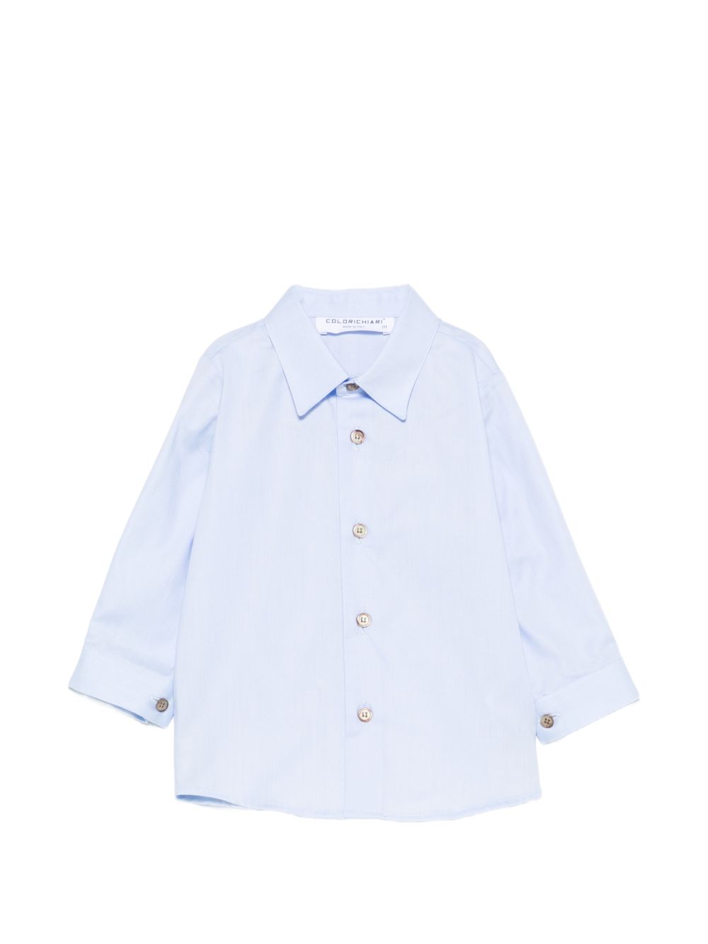 Set giacca camicia e pantaloni e papillon per neonato Colorichiari marrone con design gessato MN508737 5018a 28 COLORICHIARI 
