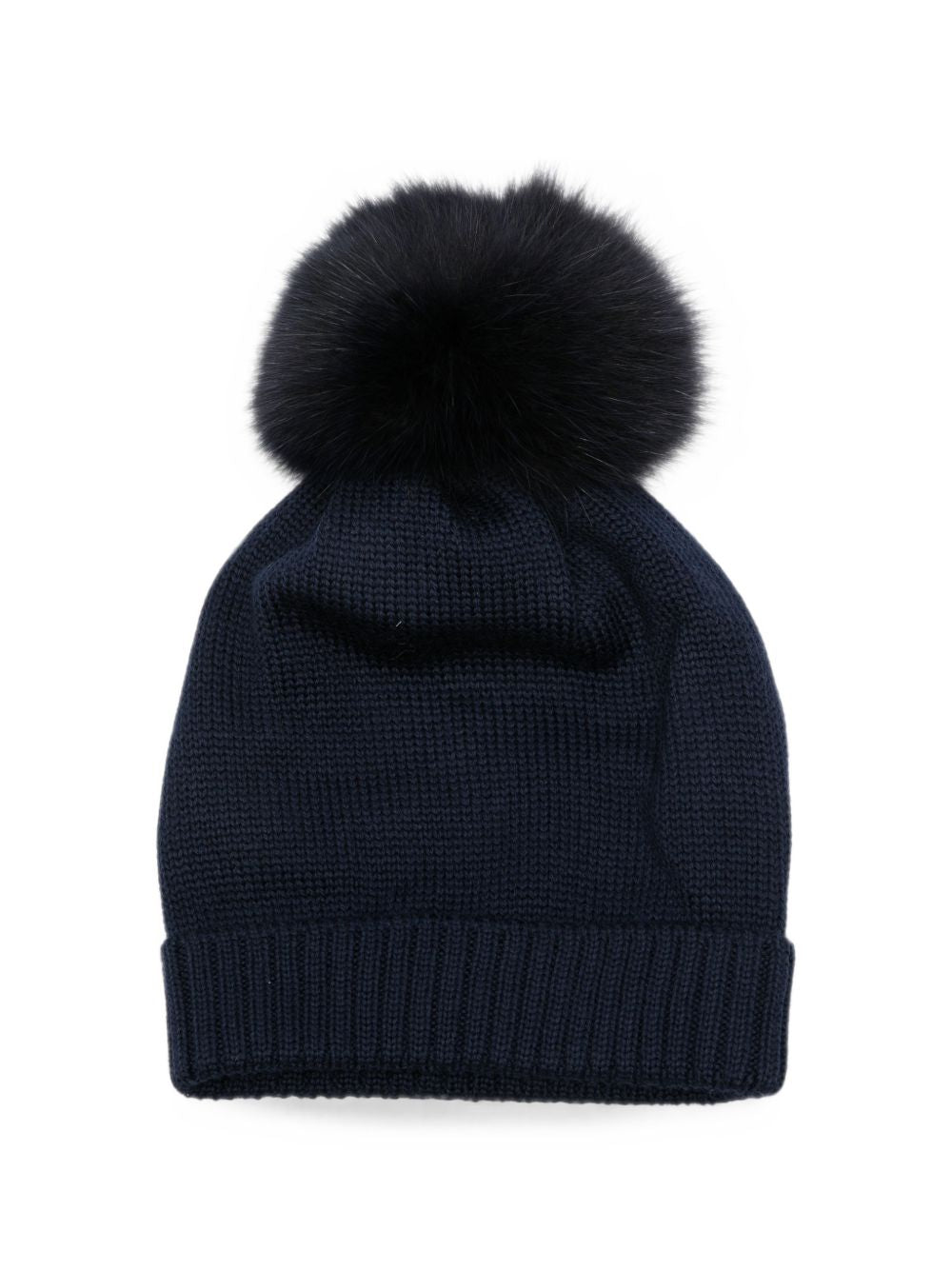 Cappello per bambino Colorichiari blu con pompon MN788808 2088 60 COLORICHIARI 