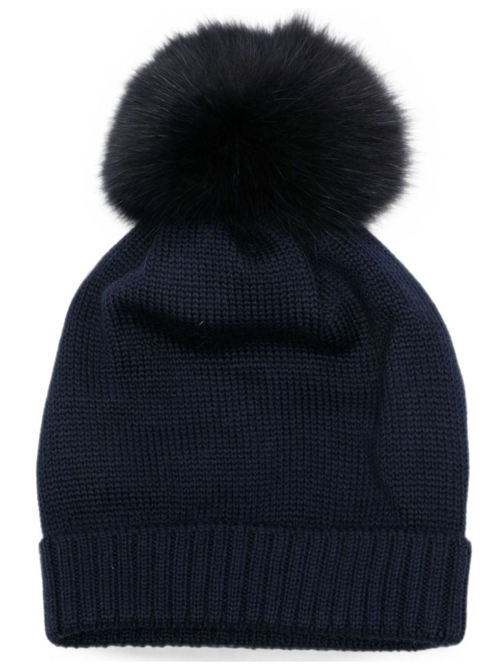 Cappello per bambino Colorichiari blu con pompon MN788808 2088 60 COLORICHIARI 