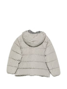 Giubbino per bambin C.P. Company Kids grigio con cappuccio classico CMS01BL3C00 61820 C.P.COMPANY KIDS 