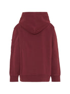 Felpa per bambino C.P.Company rosso con cappuccio<BR/><BR/> COF00YLCA76 51686 C.P.COMPANY KIDS 