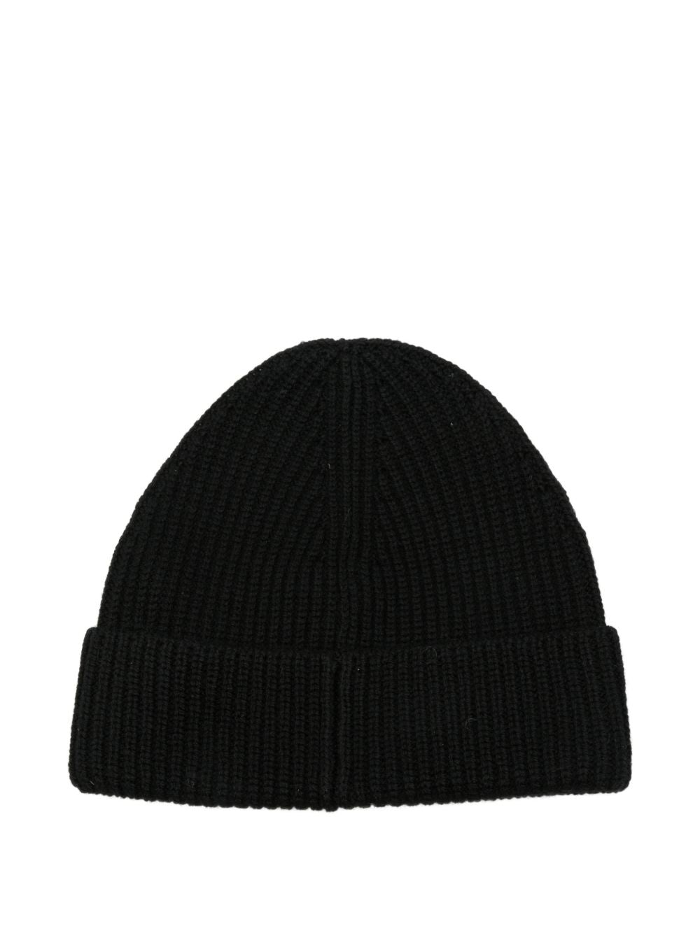 Berretto per bambino C.P. Company Kids nero con applicazione logo CPX009LHE71 60100 C.P.COMPANY KIDS 