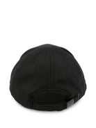 Cappello per bambino C.P. Company Kids nero con logo ricamato sul davanti CQX005L3A97 60100 C.P.COMPANY KIDS 