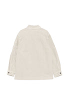 Camicia per bambino C. P. Company Kids beige in velluto a coste CUC00QLVC00 10024 C.P.COMPANY KIDS 