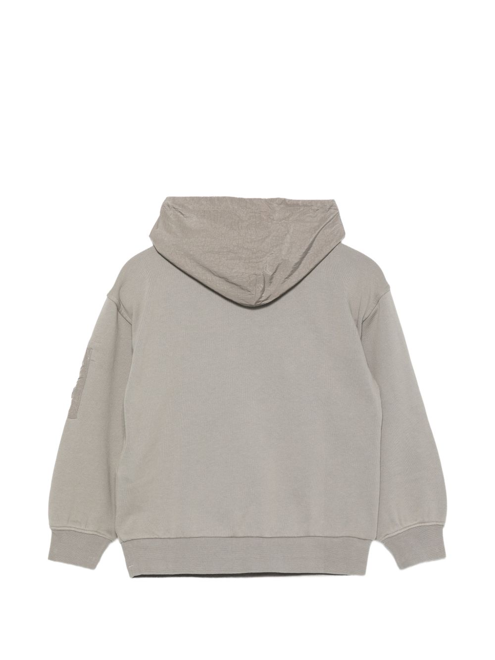 Felpa per bambino C.P. Company Kids grigia con cappuccio CUF025LCA76 60503 C.P.COMPANY KIDS 