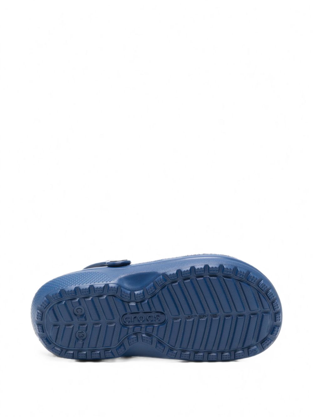 Ciabatte per bambino Crocs Kids blu con fodera in pile 207010 RBBL CROCS KIDS 