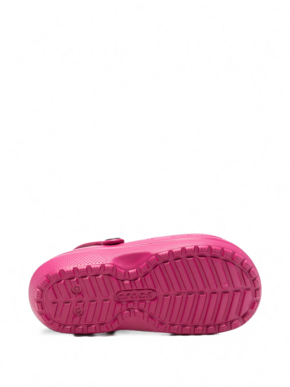Ciabatte per bambina Crocs Kids fucsia con fodera in pile 207010 ROPK CROCS KIDS 