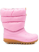 Stivali da pioggia Neo-Puff K  per bambina Crocs Kids rosa con design imbottito 207684 PTGM CROCS KIDS 