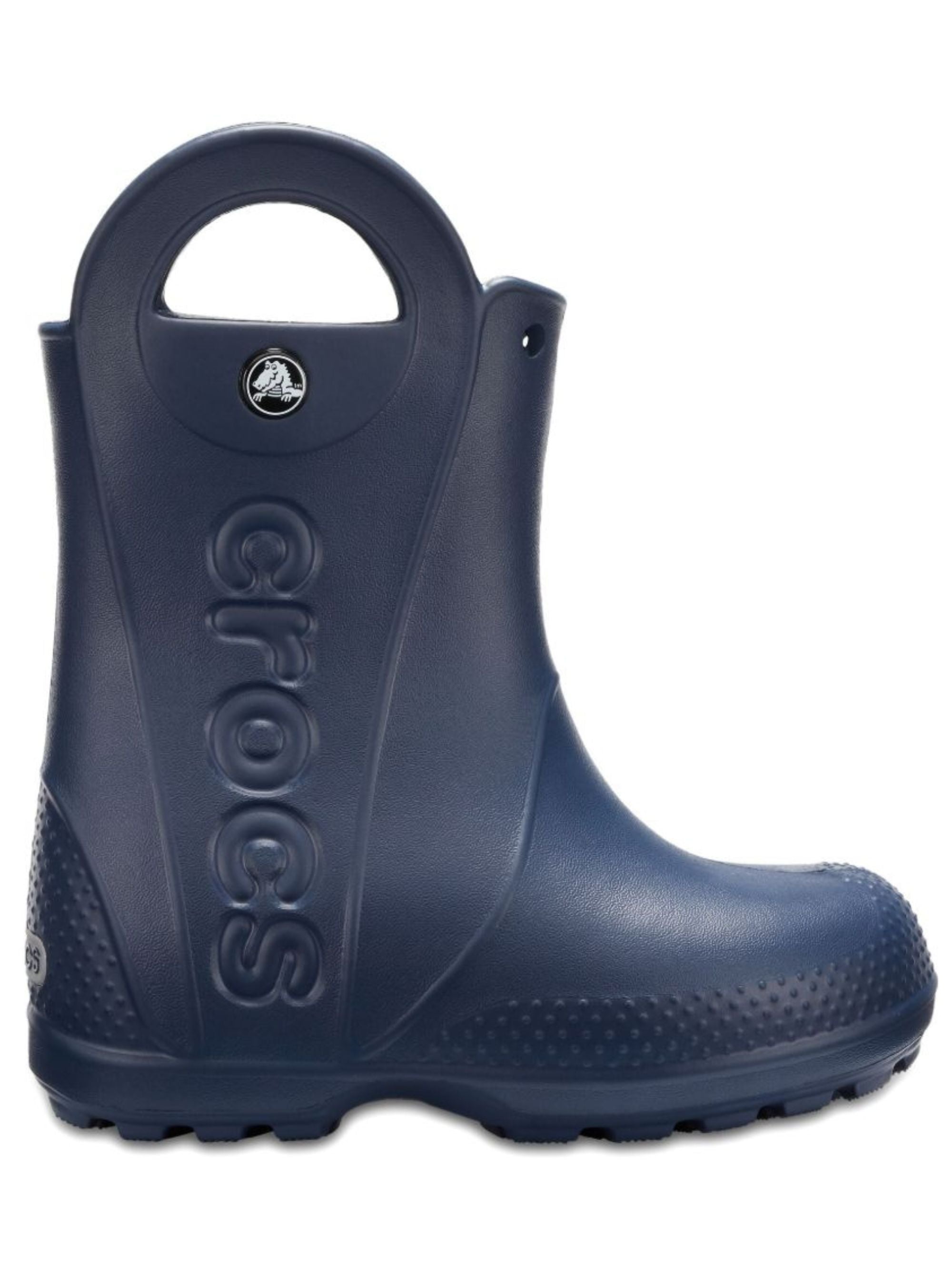 Stivali da pioggia per bambino Crocs Kids blu navy con design antiscivolo 211052 NAV CROCS KIDS 