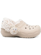 Ciabatte Classic Bear Plpush Fleece Lined Clog T per bambini Crocs Kids beige con orsetto in rilievo 213981 DULC CROCS KIDS 