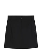 Gonna per bambina DKNY Kids nera con design con pieghe D62741 09B DKNY KIDS 
