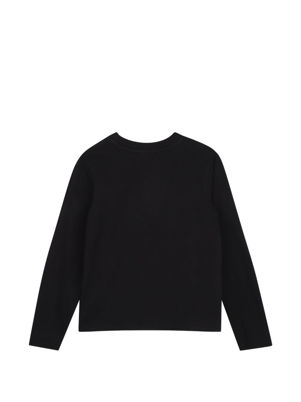 T-shirt per bambina Dkny Kids nera con logo glitterato D62910 09B DKNY KIDS 