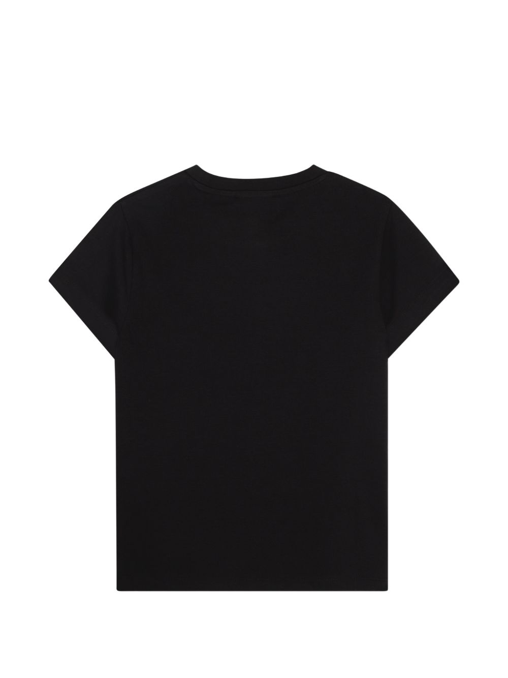 T-shirt per bambina Dkny kids nera con stampa logo D62916 09B DKNY KIDS 