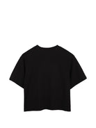T-shirt per bambina DKNY Kids nera con stampa grafica D62919 09B DKNY KIDS 