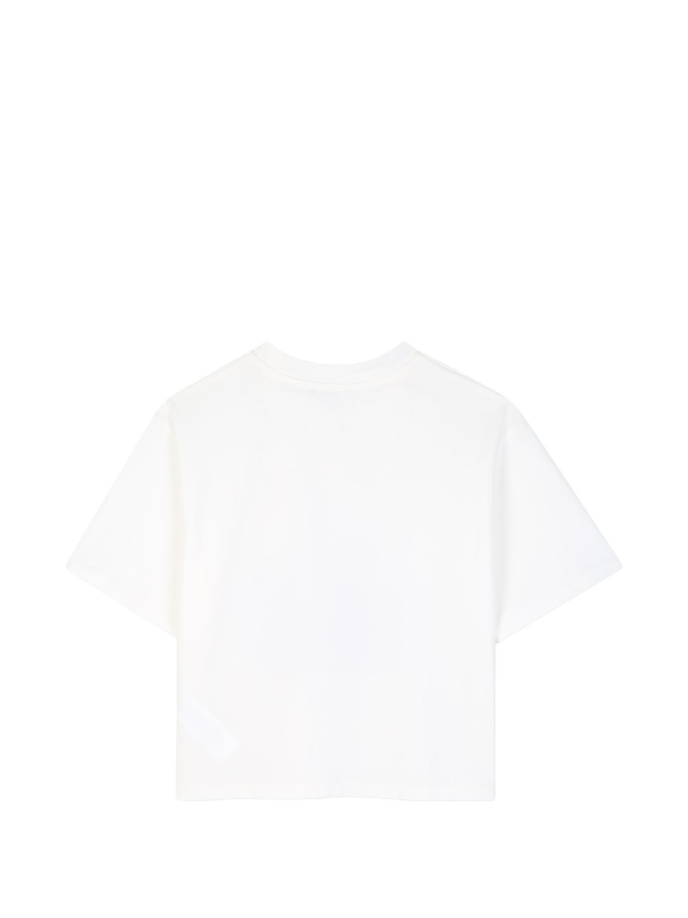 T-shirt per bambina DKNY Kids bianca con stampa grafica D62919 117 DKNY KIDS 