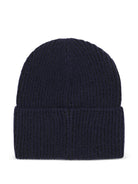 Cappello per bambina DKNY Kids blu con lavorazione in maglia a coste D62927 845 DKNY KIDS 