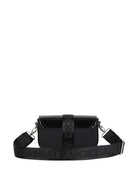 Borsa a spalla per bambina Dkny Kids nera con fibbia D62931 09B DKNY KIDS 