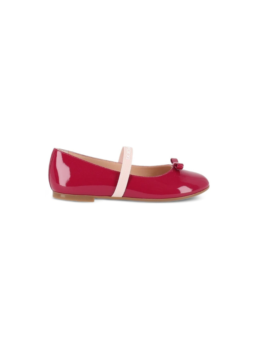 Ballerine per bambina Dolce & Gabbana Kids rosse con dettaglio fiocco D11294 A4831 8I484 DOLCE & GABBANA KIDS 