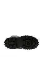 Stivali per bambina Dolce & Gabbana Kids neri stringati trapuntati D11430 A0773 8B956 DOLCE & GABBANA KIDS 