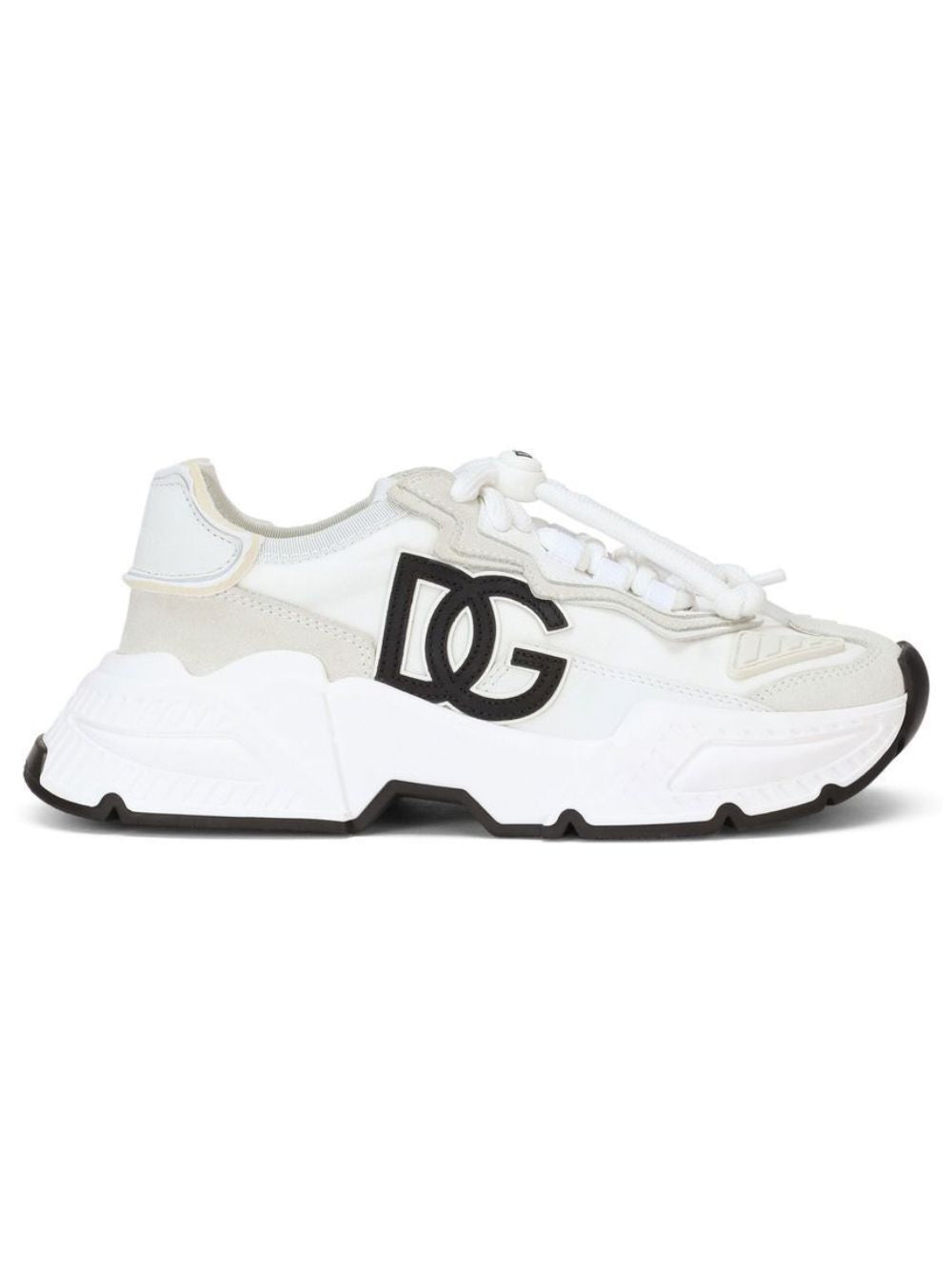 Sneakers per bambino Dolce & Gabbana Kids bianche con logo DG sul lato DA5119 AQ040 80001 DOLCE & GABBANA KIDS 