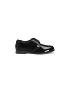 Scarpe eleganti per bambino Dolce & Gabbana Kids nere con finitura lucida DA5261 A4150 80999 DOLCE & GABBANA KIDS 