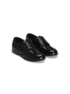 Scarpe eleganti per bambino Dolce & Gabbana Kids nere con finitura lucida DA5261 A4150 80999 DOLCE & GABBANA KIDS 