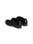 Scarpe eleganti per bambino Dolce & Gabbana Kids nere con finitura lucida DA5261 A4150 80999 DOLCE & GABBANA KIDS 