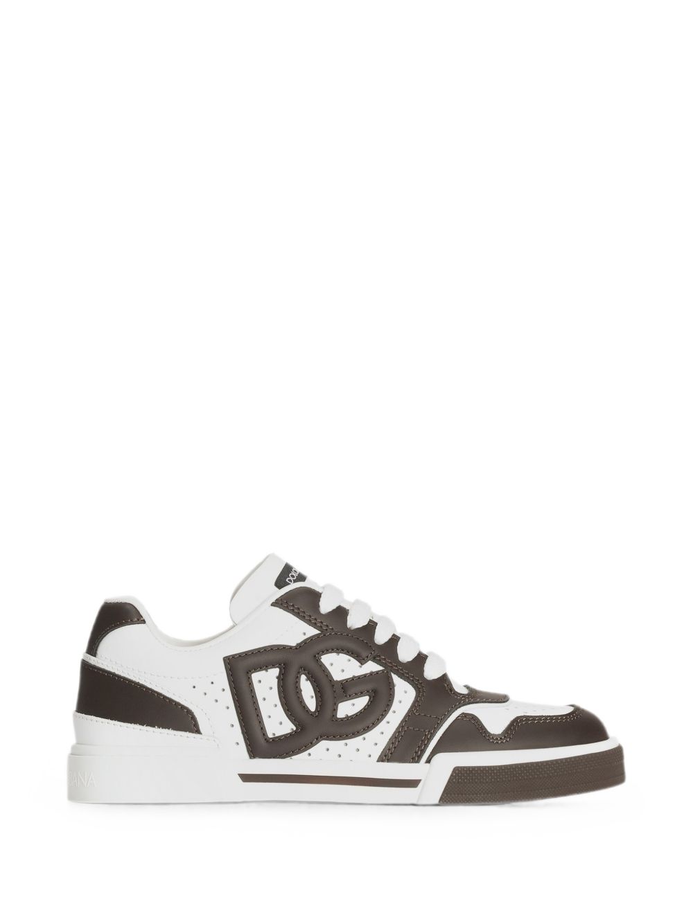 Sneakers per bambino Dolce & Gabbana Kids bianche con logo in rilievo DA5263 A1160 8S091 DOLCE & GABBANA KIDS 