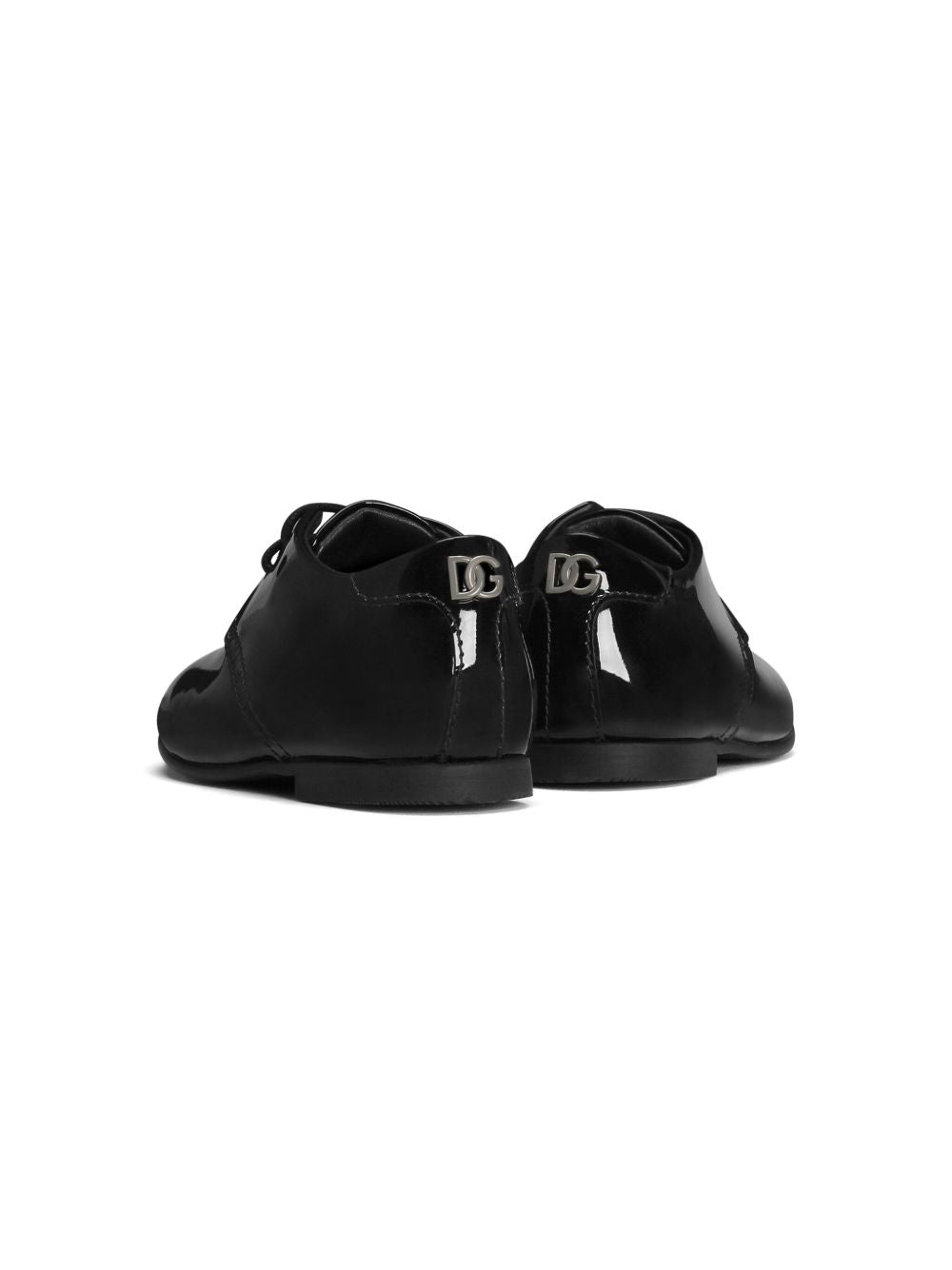 Scarpe eleganti per bambino Dolce & Gabbana Kids nere con finitura lucida DL0083 A4150 80999 DOLCE & GABBANA KIDS 