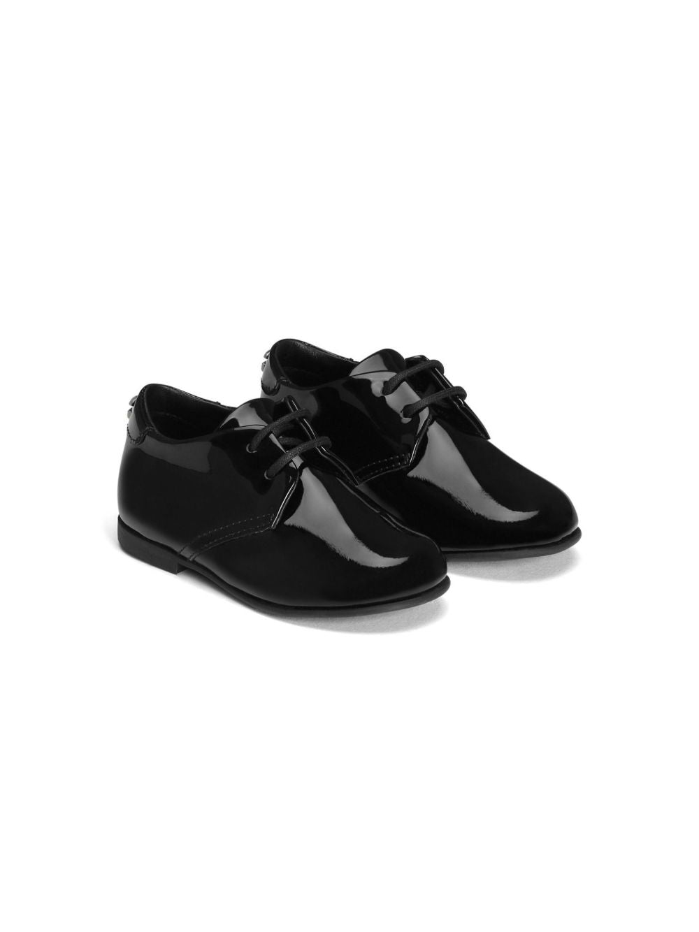 Scarpe eleganti per bambino Dolce & Gabbana Kids nere con finitura lucida DL0083 A4150 80999 DOLCE & GABBANA KIDS 