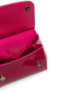 Borsa tote Sicily mini per bambina Dolce & Gabbana Kids fucsia in vernice EB0003 A1067 8I484 DOLCE & GABBANA KIDS 